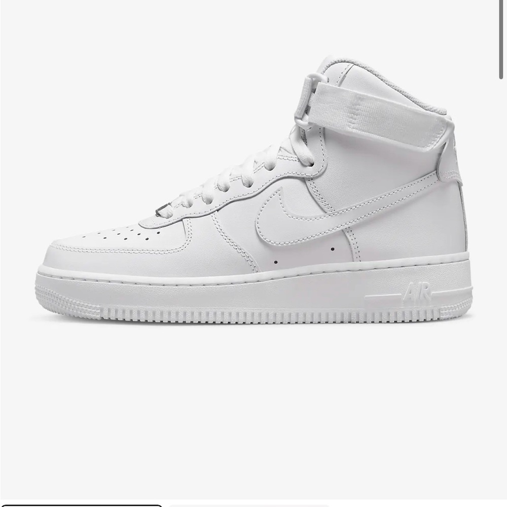 Air Force 1 high top, white, youth 6.5, women’s 8